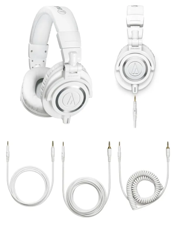 Profesionální sluchátka Audio-Technica ATH-M50xWH