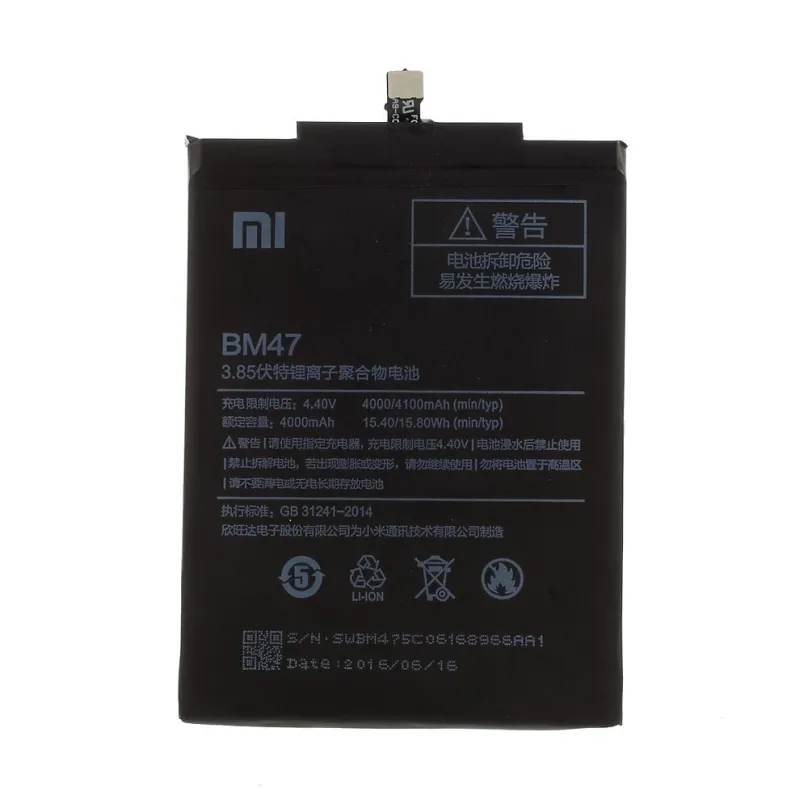Xiaomi Redmi 4X / 3 / 3S / Pro Batérie BM47
