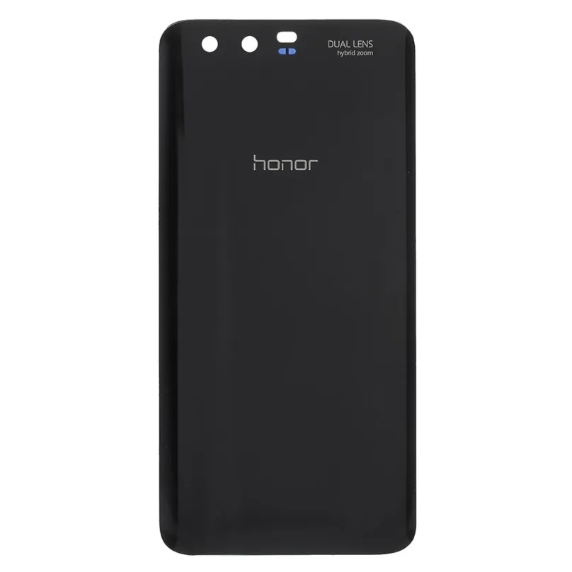 Honor 9 Zadné Kryt batérie čierny sklenený lesklý