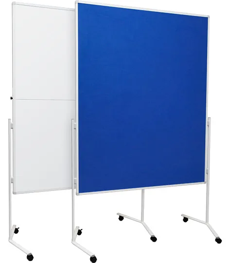 Moderačné textilná tabuľa modrá 120x150 cm