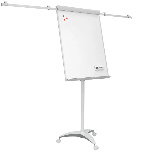 Mobilné flipchart s ramenami OFFICE PRO - Grey line design