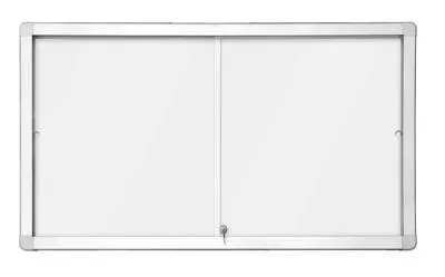 Horizontálne magnetická vitrína s posuvnými dverami 97x70 cm (8xA4)