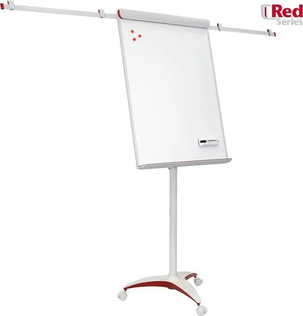 Flipchart Mobilchart PRE RED 100x70 cm