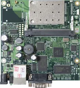 MikroTik RouterBOARD RB411AR, 1x LAN, 1x miniPCI, 2.4GHz bezdrôtový modul, L4 licencie