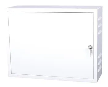Rozvodná skriňa 520x400x180, plechové dvere, s ventilačnými otvormi, uzamykateľná