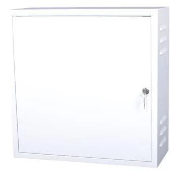 Rozvodná skriňa 500x500x200, plechové dvere, uzamykateľná s ventiláciou