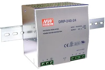 MEAN WELL DRP-240-24 Impulzný zdroj na DIN lištu 240W 24V