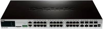 D-Link DGS-3420-28TC xStack 24-port L2 + Stackable Managed Gigabit Switch, 20x gigabit, 4x SFP / gigabit, 4x SFP +