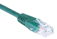 Patch kábel UTP, Cat5e, 1m, zelený