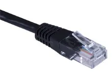 Patch kabel UTP, Cat5e, 5m, černý