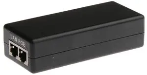 MikroTik pasívne Gigabit PoE adaptér, 24V 0,5A, uzemnený s napájacím káblom